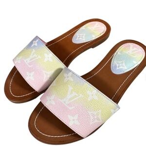 Louis vuitton Ombré sandals size 37